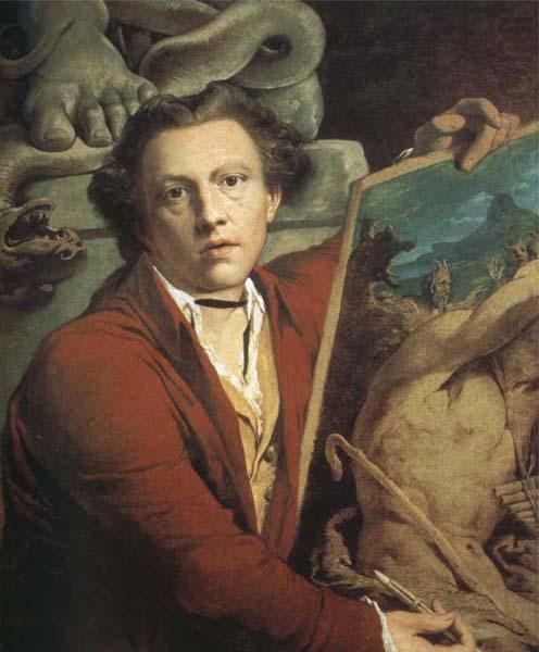 Self-Portrait as Timanthes, James Barry